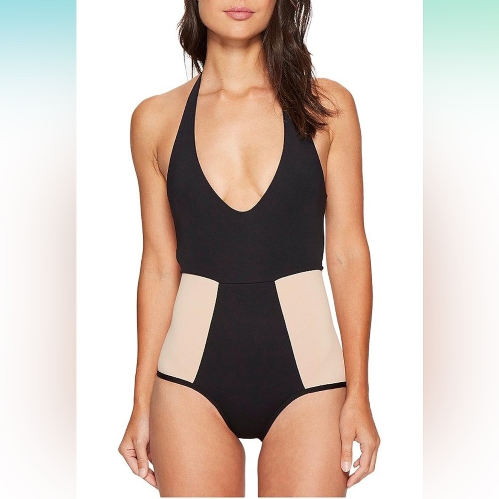 L*Space revolve halter bathing suit size 6